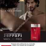 Muestra Gratis de la fragancia Ferrari Man in Red presentando anuncio en Sanborns y Sears