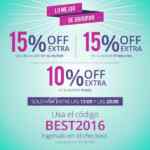 En Groupon 15% de descuento adicional en las mejores ofertas