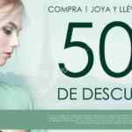 Segunda joya a mitad de precio en joyerías Guvier y Cristal Joyas