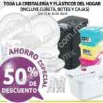 Ofertas Julio Regalado 2016: 50% de descuento en cristalería y plásticos de hogar del 13 al 16 de julio