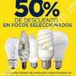 En Lowes 50% de descuento en focos seleccionados
