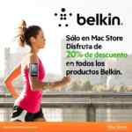 En Macstore 20% de descuento en todos los productos Belkin