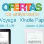 Ofertas de aniversario Amazon: Kindle Paperwhite $1899 y Kindle Voyage $3499