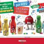 Promoción Cinemex M&Ms: Botella de aniversario + frapp regular por $89