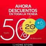 Rebajas en The Home Store: Hasta 50% de descuento + 20% adicional + 6 meses sin intereses