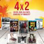 En Sanborns 4x2 en CD, DVD, blu ray, series de TV y box sets