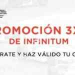 3x2 en boletos para el Gran Premio de Fórmula 1 en México si eres cliente Infinitum
