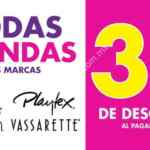 En Suburbia 30% de descuento en prendas de las marcas Playtex, Ilusión, Curvation y Vasarette