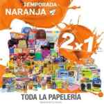 Ofertas Temporada Naranja (Julio Regalado 2016): 2x1 en papelería del 8 al 11 de julio