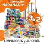 Ofertas Temporada Naranja (Julio Regalado 2016): 3x2 en limpiadores y jarciería