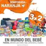 Ofertas Temporada Naranja (Julio Regalado 2016): 3x2 en pañales y todo para bebés