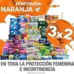Ofertas Temporada Naranja (Julio Regalado 2016): 3x2 en protección femenina e incontinencia