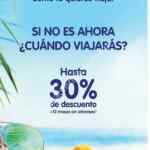 Hasta 30% de descuento + 12 meses sin intereses en Viajes Interjet