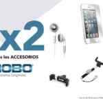 3x2 en accesorios Mobo en tiendas A-Móvil