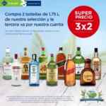 En Sams Club 3x2 en botellas de 1.75 litros