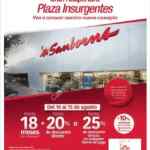 Reapertura Sanborns de Plaza Insurgentes: 18 meses sin intereses + hasta 25% de descuento + 10% de descuento adicional en crédito