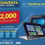 Megaventa back to school: 2000 pesos de descuento en Laptops en Best Buy