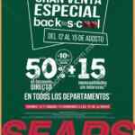SEARS tiene el 50% de descuento + 15 mensualidades sin intereses + 10% adicional al pagar con tarjeta Sears