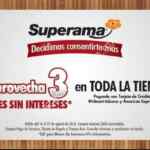 Superama: Haz tu super y paga a 3 meses sin intereses con tarjetas de crédito American Express y Walmart-Inbursa