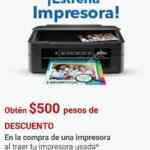 Best Buy: Lleva tu impresora vieja y obtén un cupón de $500 pesos para una nueva