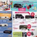 Descuentos en Office Depot y si compras una Multifuncional Epson L375 te llevas de regalo una bocina + una USB de 8 GB o Un proyector Epson y llévate un Chromecast gratis