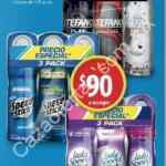 Walmart: 3 pack de desodorantes en aerosol a $90 pesos marcas Speed Stick, Lady Speed Stick o Stefano