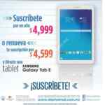 Renueva tu suscripción anual al periódico Universal y adquiere una bici retro Kiclos a $3,599 o suscríbete o renueva por $ 4, 599 y obtén una Samsung Galaxy Tab E gratis.