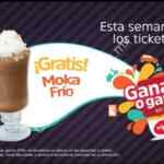 Promoción Vips Ganas o Ganas: Un moka frío ¡Gratis! en todos los tickets esta semana