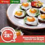Puntos Soriana: Kilo de queso panela o frescos a granel 90 pts, Aceite capullo 945 ml 100 pts, Cereal Fitness 730 gr 100 pts y llévate la charola de huevo blanco con 30 piezas a $9.90 con 150 puntos.