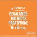 Visita hoy la nueva tienda MacStore en Forum Tlaquepaque y te regalan una mica de cristal para iPhone 6