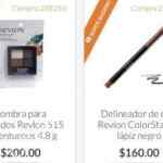 Superama Ofertas Super Ahorro: 2x 250 Sombra de párpados Revlon (precio unitario $200), 2 x250 Delineadores de ojos y cejas Revlon (precio unitario $153) y más cosméticos Revlon