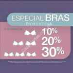 10, 20 y 30% de descuento en Brassieres Fiorentina