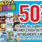 Regreso a Clases HEB: 50% de descuento en los cuadernos marcados*