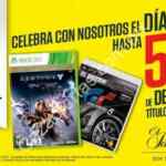 Promoción Día Gamer de Gamers y el Palacio de Hierro: 50% de descuento en videojuegos seleccionados