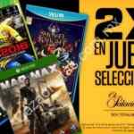 2x1 en videojuegos seleccionados en Gamers Palacio de Hierro