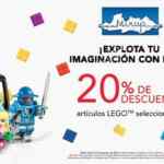 20% de descuento en productos LEGO en Mixup