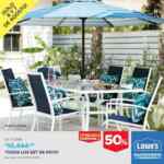 Todos los sets de patio a mitad de precio en Lowes hoy y mañana