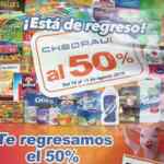 Folleto Chedraui al 50% del 12 al 14 de agosto: cupones del 50% en queso, ropa interior y más