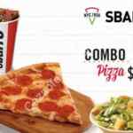 Cupón Urbancheck: Válido por un Combo Pizza a $59 en Sbarro