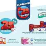 Ofertas Farmacias del Ahorro 25 del Ahorro: 25% de bonificación, productos a $25, etc.
