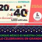 Idea Interior por fiestas patrias tiene descuentos de hasta el 40% en más de 3000 artículos.