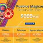 Por promoción de Fiestas Patrias Interjet tiene los boletos de avión sencillos a Pueblos Mágicos a sólo $999 pesos