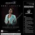 Boletos dobles gratis para el concierto de Demi Lovato con tus compras en Plaza Carso