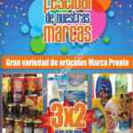 En Chedraui 3x2 en artículos de marca propia del 29 de septiembre al 10 de octubre