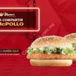 Cupón Martes de McDonalds 20 de septiembre: 2 hamburguesas McPollo por $59