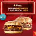 Cupón Martes de McDonalds 6 de septiembre: 2 hamburguesas Angus por $99