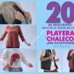 En Suburbia 20% de descuento en playeras y chalecos sin excepciones