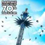 Flash Sale Six Flags México: 70% de descuento en el pase anual gold 2017