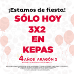 Promoción Kepacrepa 4º Aniversario: 3x2 en crepas en Multiplaza Aragón