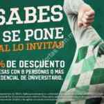 Promo Universitaria BeerFactory: 20% de descuento en cerveza los lunes si eres estudiante y vas con amigos